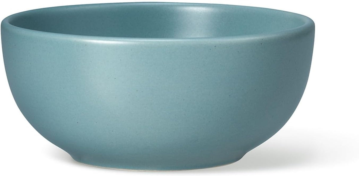 Sango Rollo 16-Piece Artist's Blend Casual Stoneware Dinnerware Set- Service for 4, Includes Larger & Smaller Bowls, Microwave & Dishwasher Safe, for Everyday Dining & Entertainment