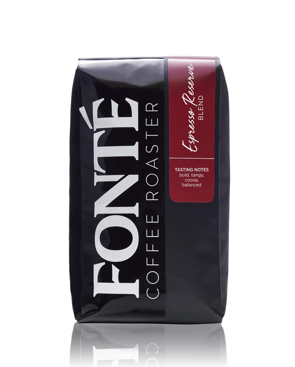 Fonte Coffee Roaster - French Press - Medium-Dark Fresh Roast - Roasted in Seattle - Single Origin - Bold, Tangy, Cocoa, Balanced - 12 oz - Espresso Reserve