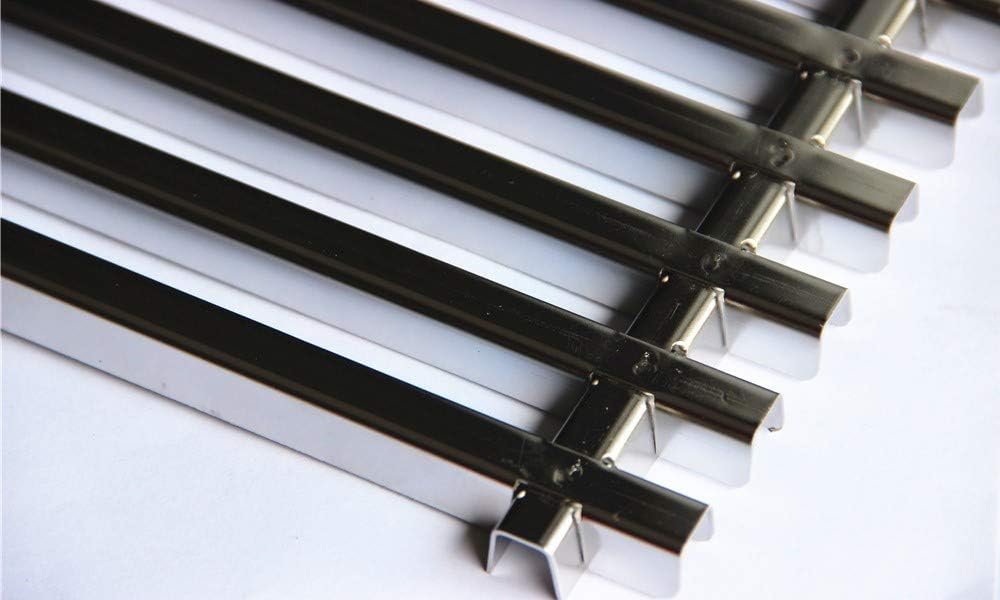 PG525 (2-Pack) 17 1/4 x 11 3/4 inch Porcelain Steel Grill Grid Grates for Weber 7525 Weber Spirit 300,E-310 & E-320, Spirit S-310 & S-320,Genesis 1000-5000 Spirit 700, Weber 900