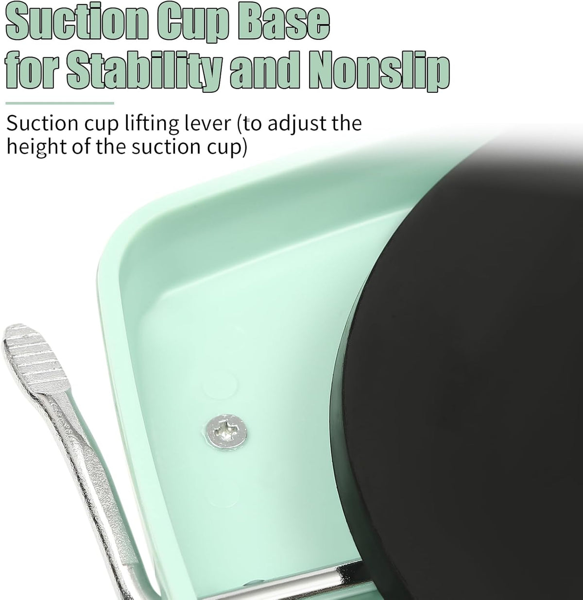 Pasta Maker Machine-6 Adjustable Thickness Settings, Adjustable Clamp, stainless steel Construction for Spaghetti, Fettuccini, Lasagna, Dumpling Skins (Green pasta maker)