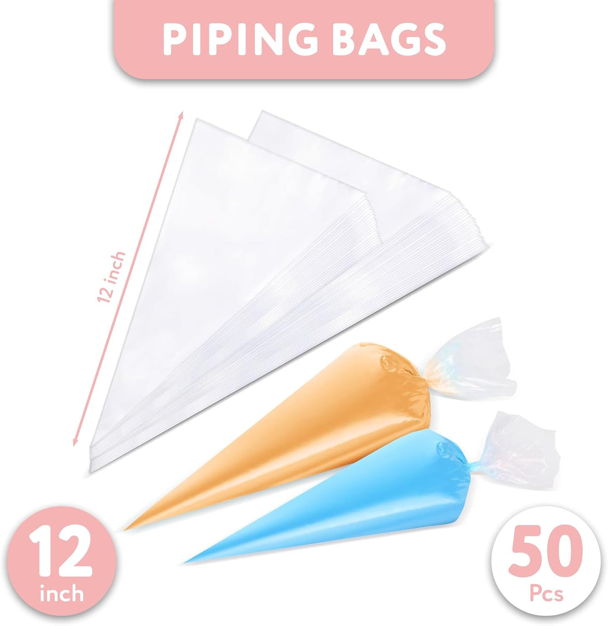 Cake Stencils (10 inch Numbers + 50bags)