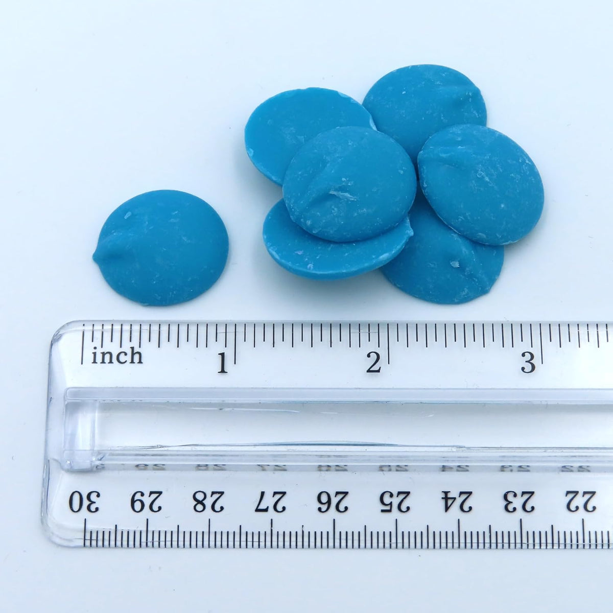 MERCKENS Coating Wafers, Blue Melting Chocolate, 1 Pound Package