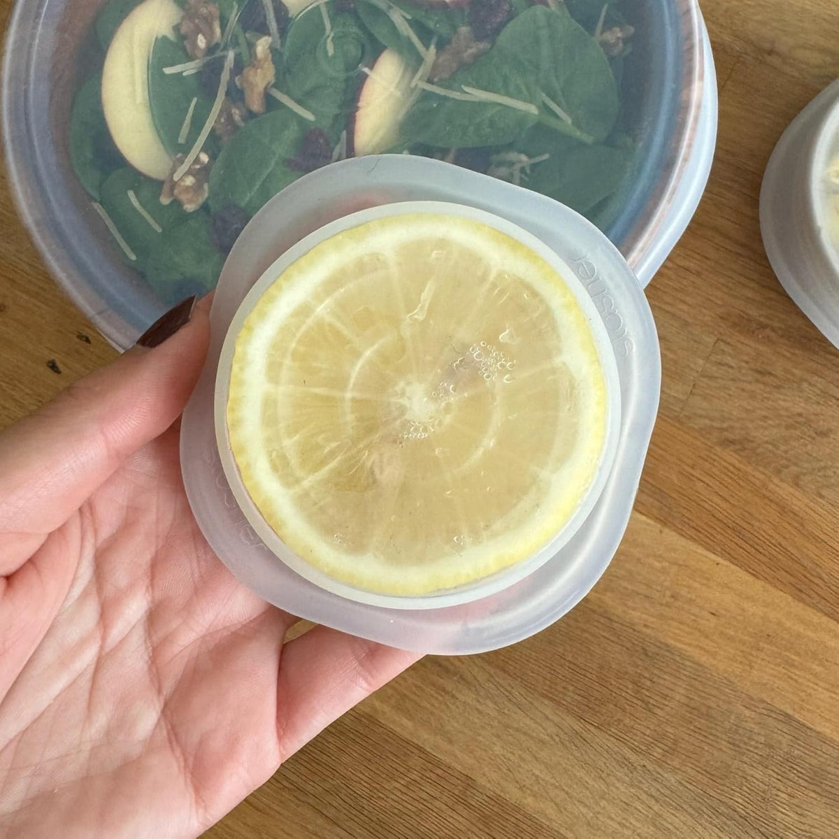 Stasher Premium Reusable Silicone Stretch Lids 3-Pack Box - Large, Clear, 9” Lids, Airtight Seal, Food Container Covers, BPA Free, Leak-free, Dishwasher Safe, Microwave Safe, Eco-Friendly