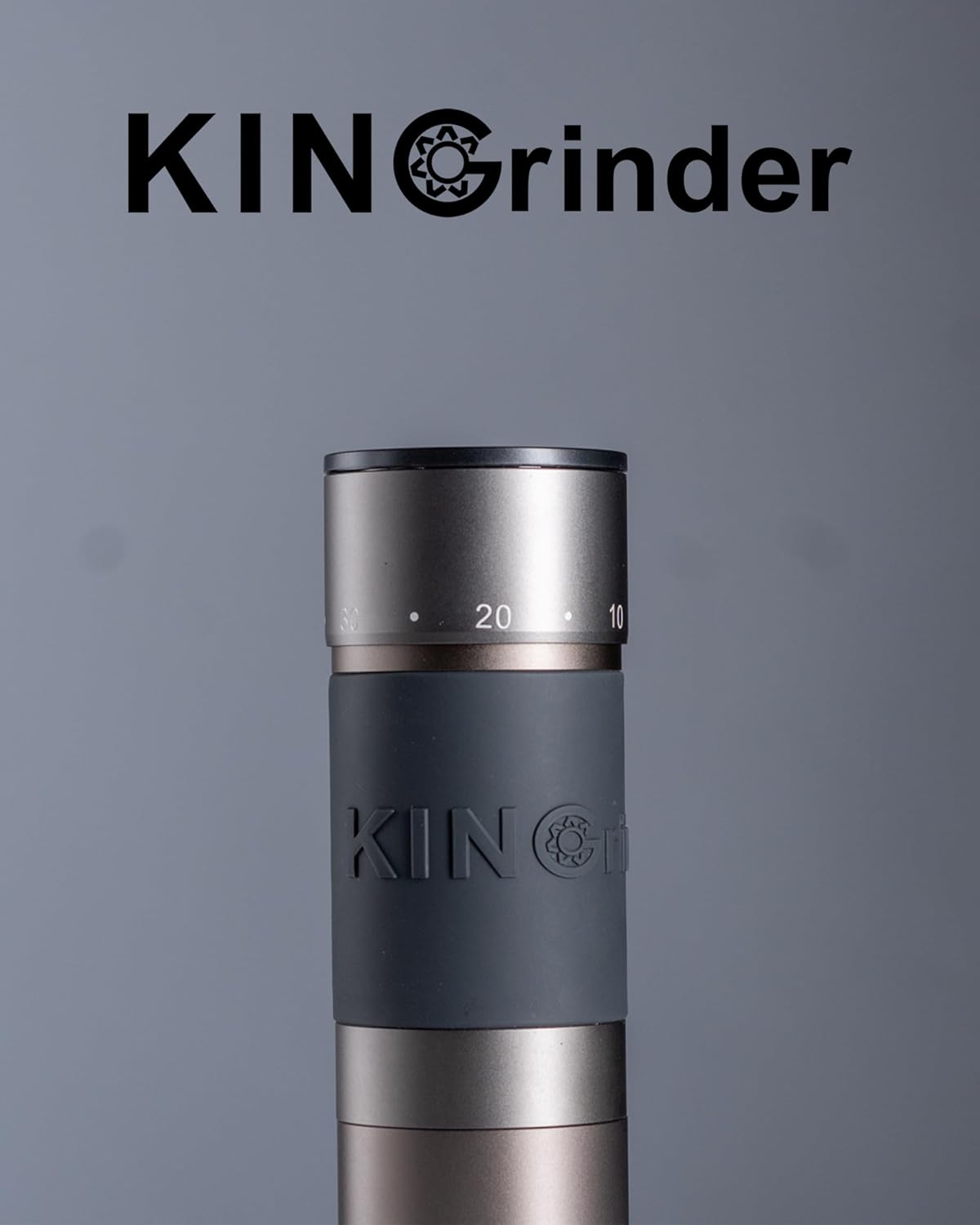 【Famous KOL Recommended】KINGrinder K6 Manual Hand Coffee Grinder with Straight Handle for French Press, Drip, Espresso with Assembly Consistency Stainless Steel Conical Burr Mill, 35g Capacity