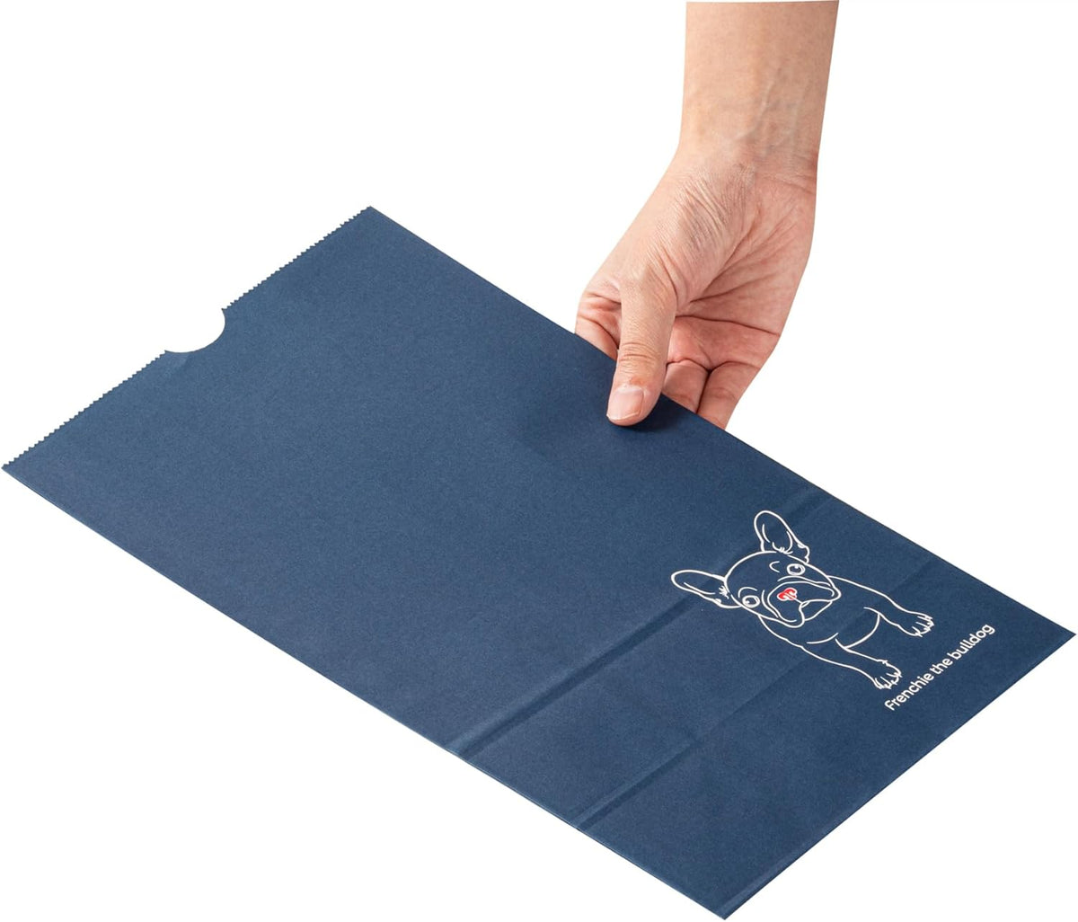 Bag Tek 12 LB Disposable Lunch Bags, 100 Sturdy Take Out Bags - Flat Bottom, Great For Restaurants, Cafes, And Bakeries, Frenchie Paper Popcorn Bags, Versatile, For Grocery - Restaurantware