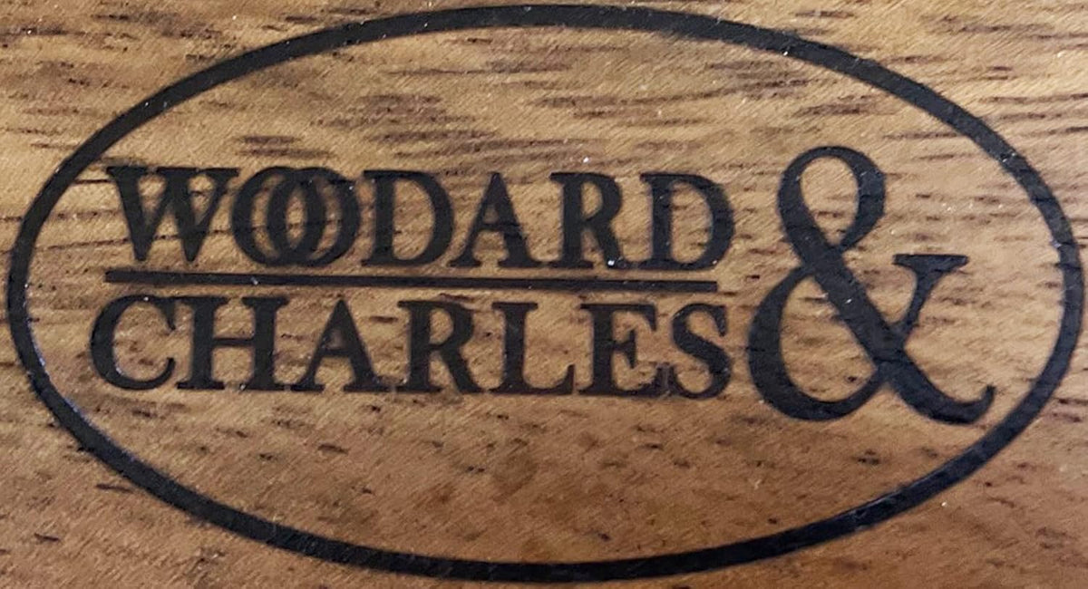 Acacia Wood 10” Salad Serving Bowl with Salad Hands 3 Piece Set by Woodard & Charles