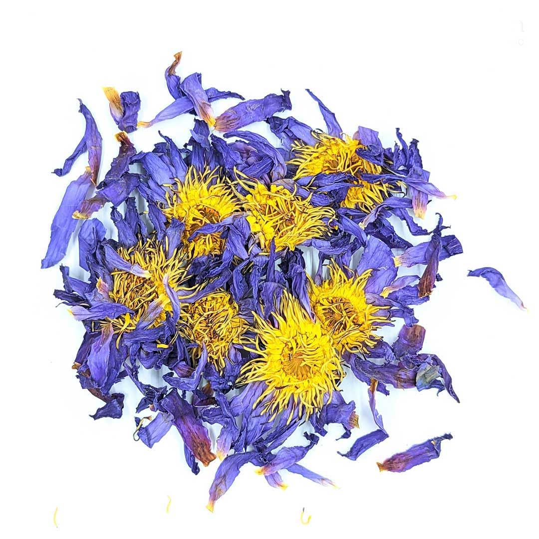 Premium Whole Dried Flower Tea - Natural Loose Leaf Tea Non GMO Caffeine Free Sleepytime Herbal Tea โ Excellent Source of Antioxidants (250 grams)