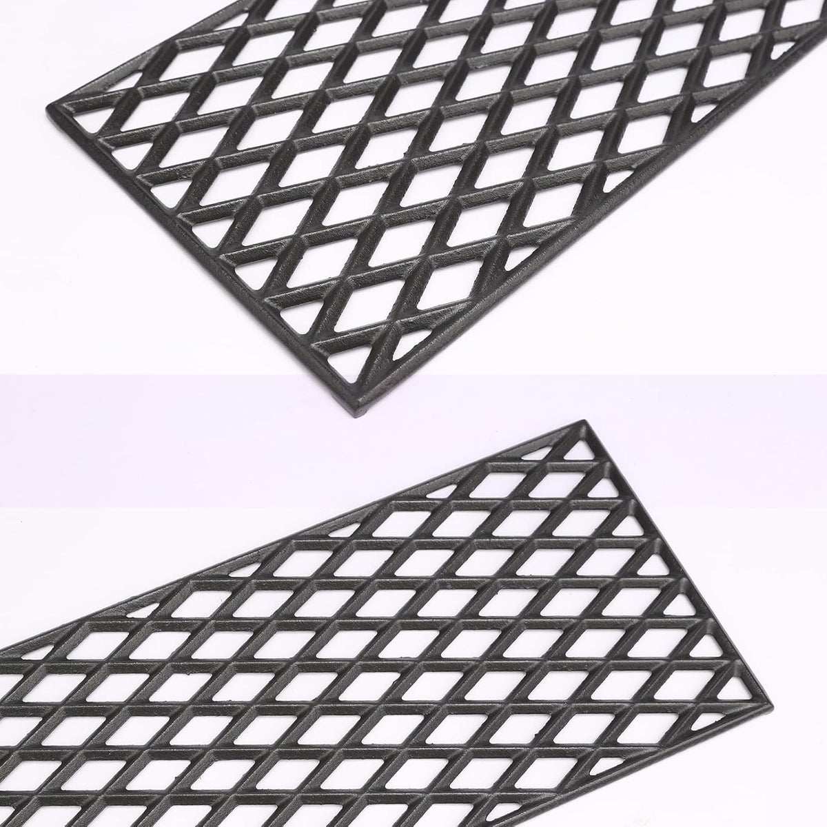 Cast Iron Grill Grates for Dyna glo 4 Burner DGH450CRP DGH450CRP-D, 5 Burner DGH485CRP DGH474CRP DGB494SPB, for Kenmore 146.16132110 146.23678310, Cooking Grate Replacement Parts