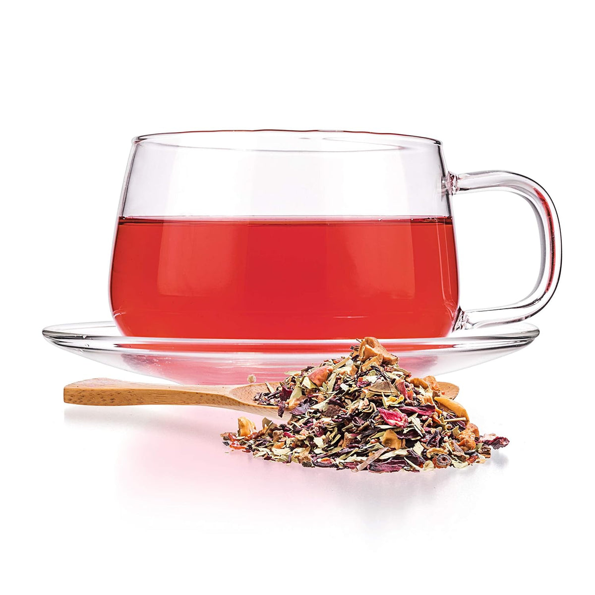 Tealyra - Senna Quick Cleanse - Detox Blend - Hibiscus - Rosehip - Pomegranate - Herbal Fruity Loose Leaf Tea - Hot or Iced - Caffeine Free - 112g (4-ounce)