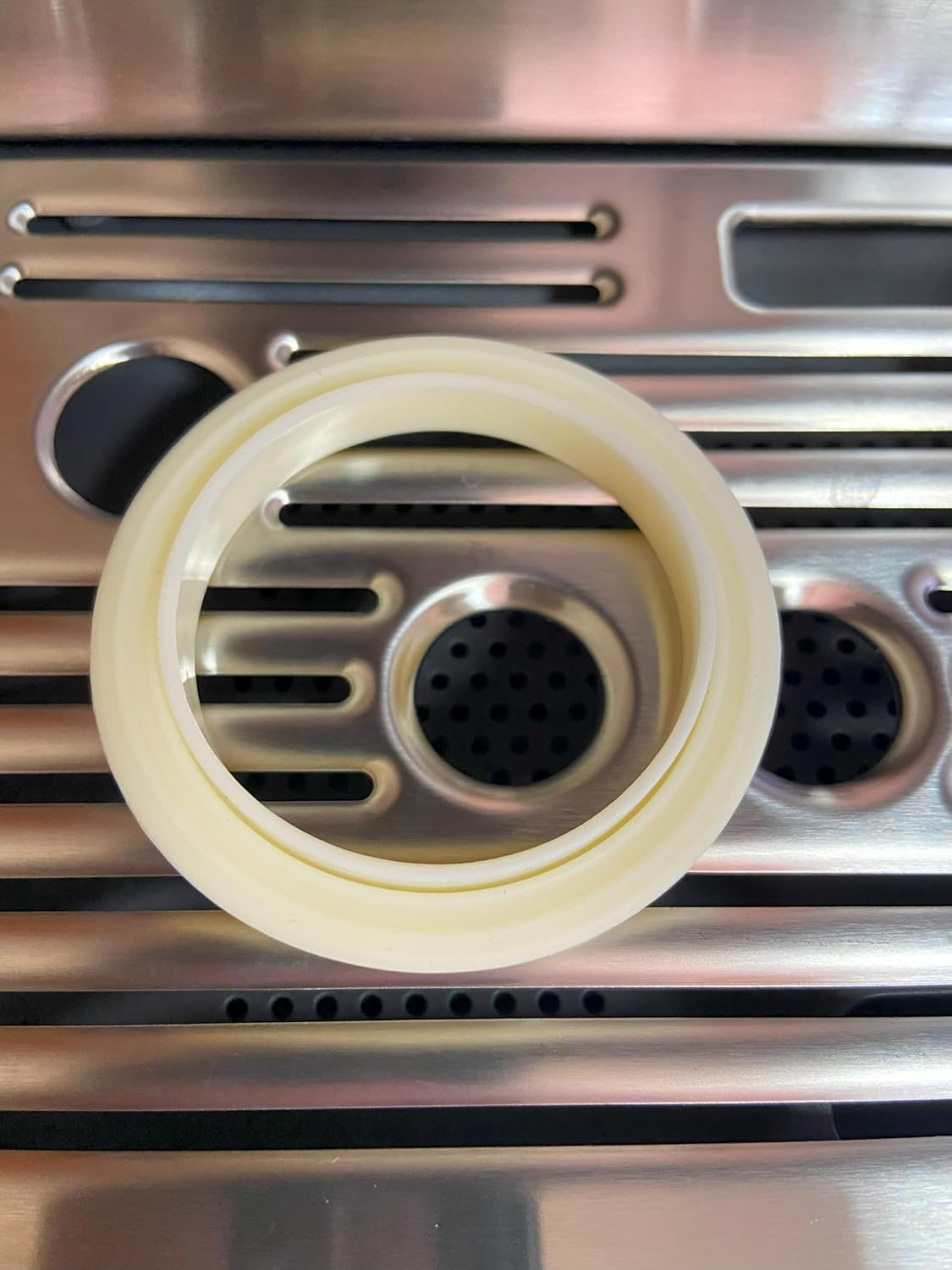 54mm Silicone Gasket Sealing Ring Compatible with Breville Espresso Machine 878/870/860/840/810/500/450/Sage 500/870/875/880/810/878 Grouphead Gasket Replacement BPA Free-2pcs
