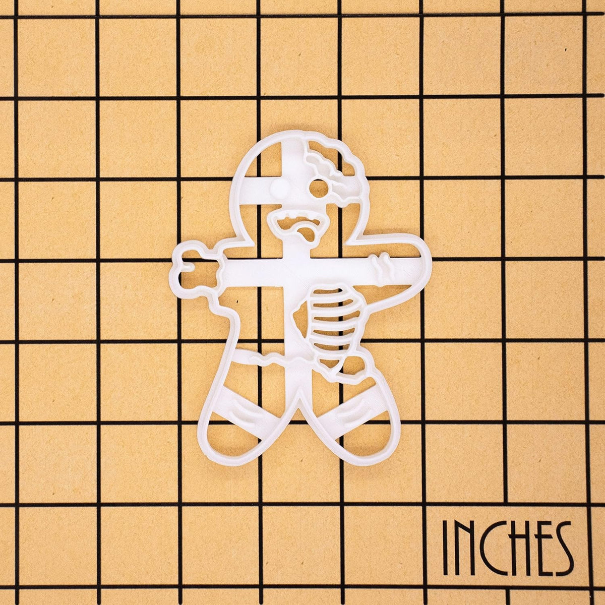 Zombie Gingerbread Man cookie cutter, 1 piece - Bakerlogy