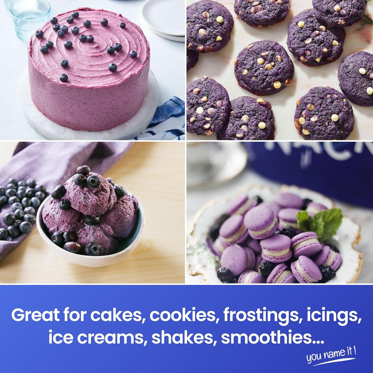 Lorann Oils Blueberry Bakery Emulsion: Realistic Blueberry Flavor, Perfect for Elevating Berry Notes in Baked Goods, Gluten-Free, Keto-Friendly, Blueberry Extract Substitute Essential for Your Kitchen