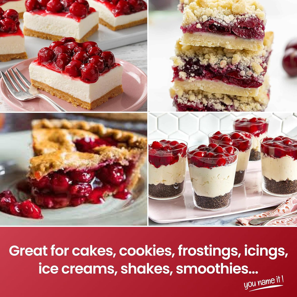 Lorann Oils Cherry Bakery Emulsion: Authentic Cherry Flavor, Perfect for Enhancing Fruit Undertones in Baked Goods, Gluten-Free, Keto-Friendly, Cherry Extract Alternative Essential for Your Kitchen