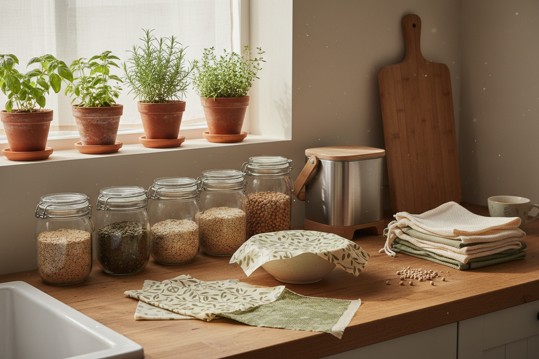A More Sustainable Kitchen Starts With Habits You Can Actually Maintain