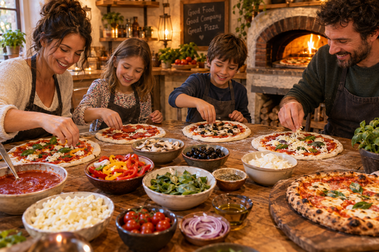Homemade Pizza Night: Turn Dinner Into Something Everyone Can Create Together