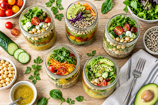 The Mason Jar Lunch Revolution: Fresh, Colorful Meals That Travel With You