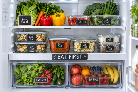 Stop Losing Food in the Back of the Fridge: Build an “Eat First” System
