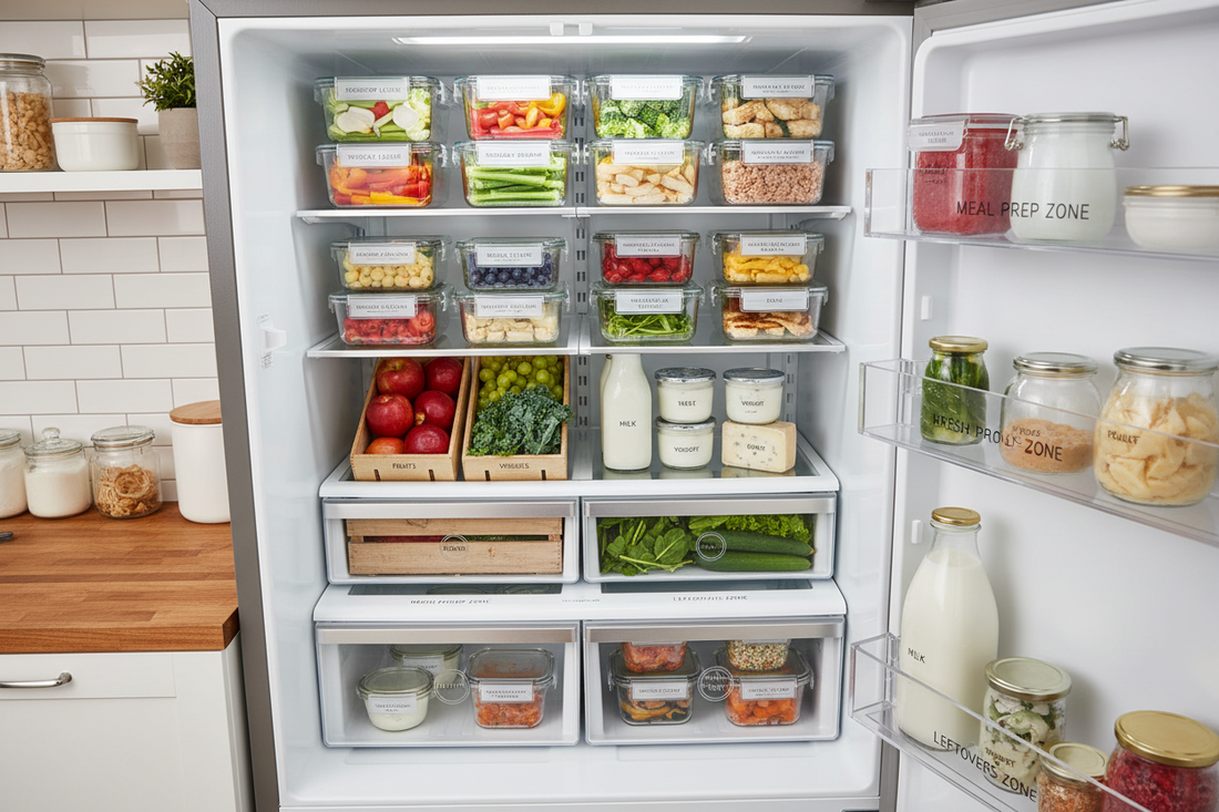 The Refrigerator Zone Method That Makes Healthy Meals Easier