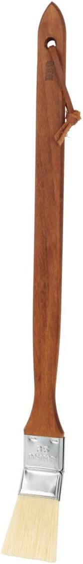Redecker Beechwood BBQ Brush, Extra-long Basting Brush for Grilling, Baking, and Marinading, Made in Germany