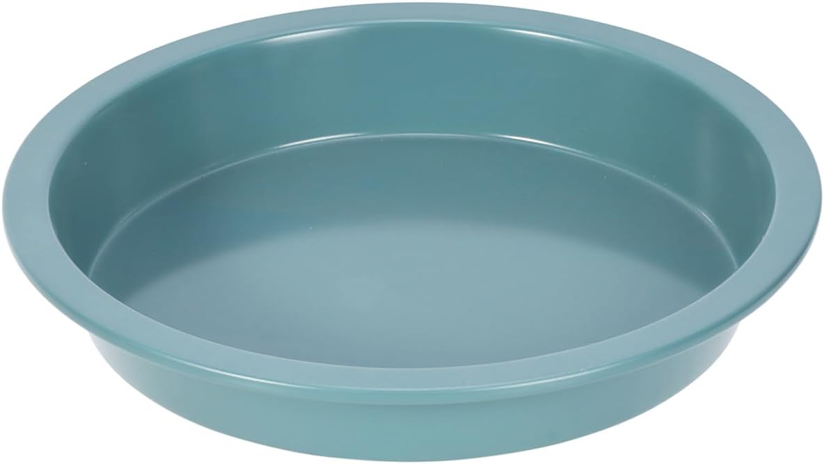 CHEFMADE Round Cake Pan, 9-Inch Non-Stick Pizza Pan and Pie Bakeware for Oven Baking (Green)