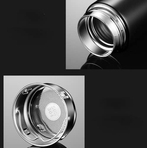 17 oz Car Logo Black Frosted Travel Mugs & Tumblers Vacuum Insulated Stainless Steel Thermal Bottle Fashion Business Thermal Cup for Hot or Cold Drink Coffee Or Tea (fit maserati New)