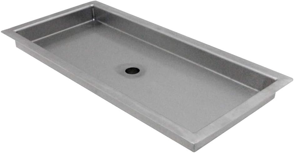 Kegco SEDP-220D Drip Tray, 12", Stainless Steel