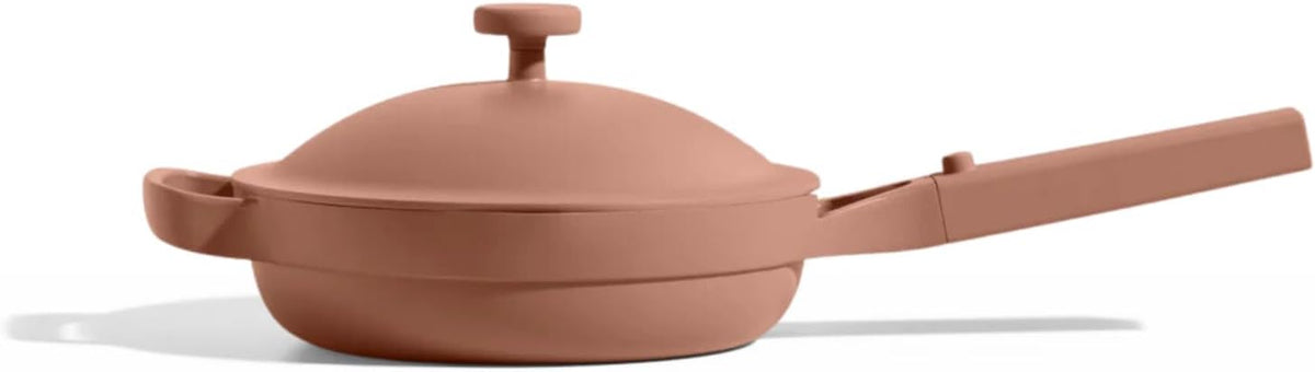 Our Place Mini Always Pan 2.0-8.5” (1.2 Qt) Nonstick, Toxin-Free Ceramic Cookware | Patented 10-in-1 Aluminum Frying & Sauté Pan | Safe for Oven, Induction & All Cooktops up to 450°F | Spice