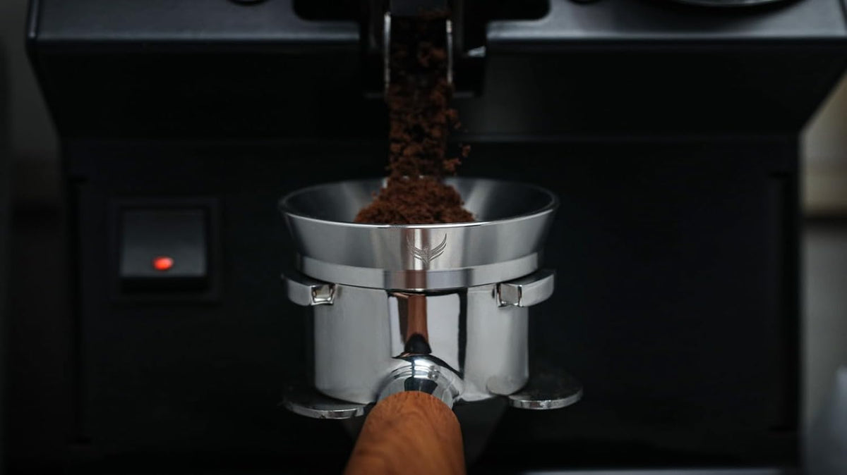 Stainless Steel 58mm Dosing Funnel and Espresso Puck Screen Set For 58 mm Portafilter
