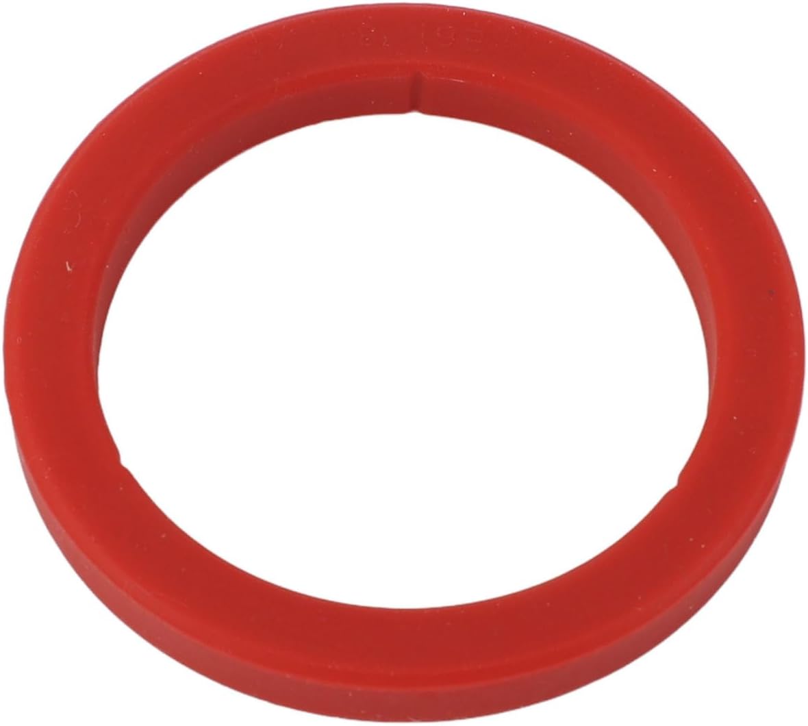2PCS E61 Silicone Group Gasket, 8mm Group Kit Red Silicone Compatible withCoffee Machines Grouphead, Silicone Steam Grouphead Gasket Replacement