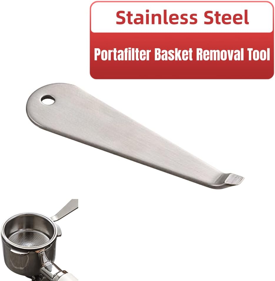 Portafilter Basket Removal Tool Stainless Steel Coffee Powder Cup Disassembly Tool Espresso Machine Accessories