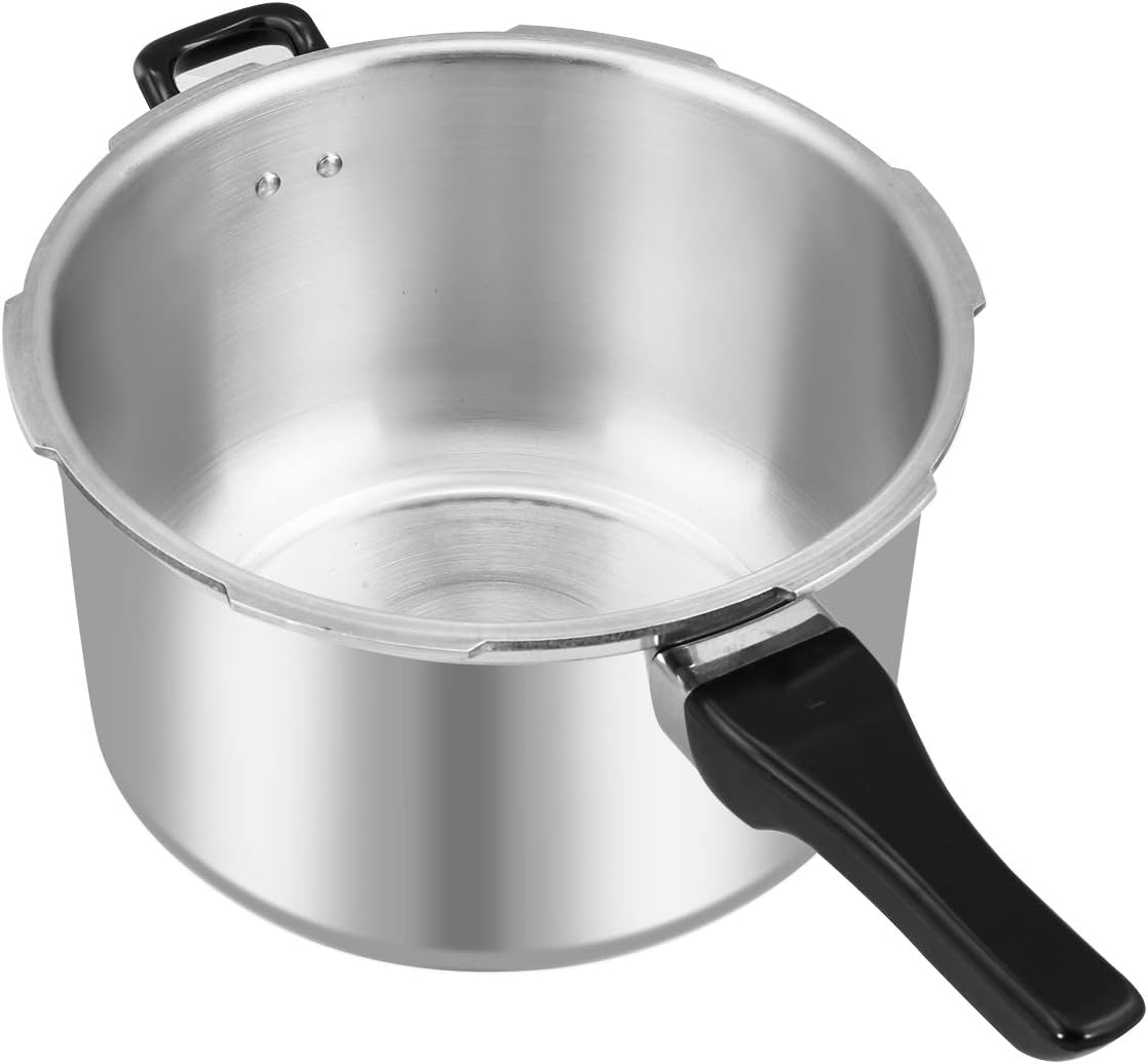 Barton 8Qt Pressure Canner Release Valve Aluminum Canning Pot Cooker Pot Stove Top Instant Fast Cooking Pot Stewing Locking System, 8 Quart