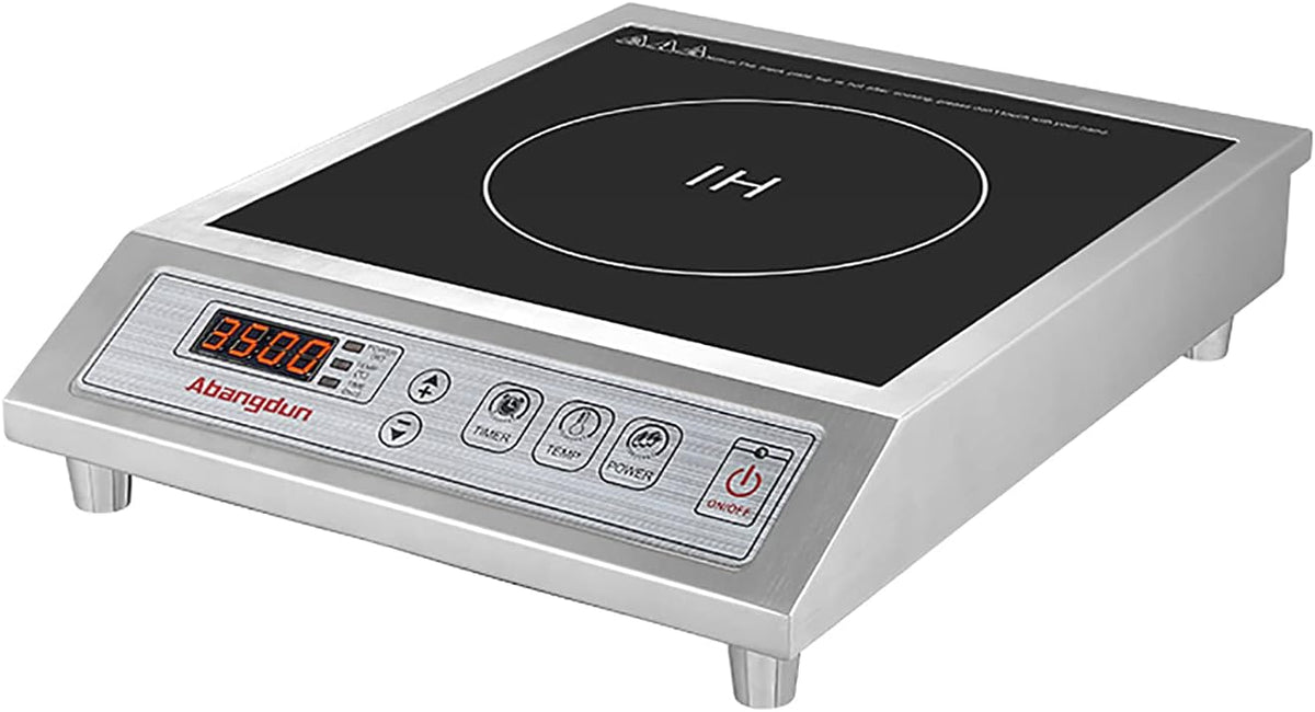 Commercial Induction Cooktop Induction Burner Lower Power Even Heating Hot Plate 3500W /220V