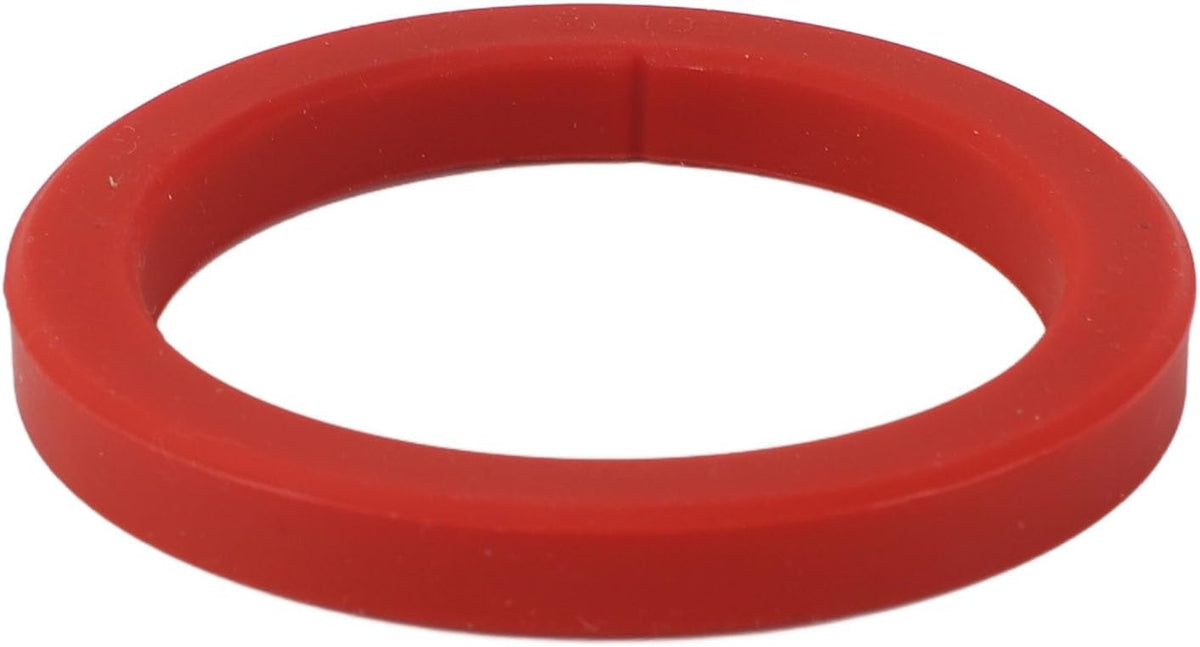 2PCS Silicone Group Gasket for E61, 8mm Brew Head Group Gasket Replacement Espresso Machine for Gaggia (Red)