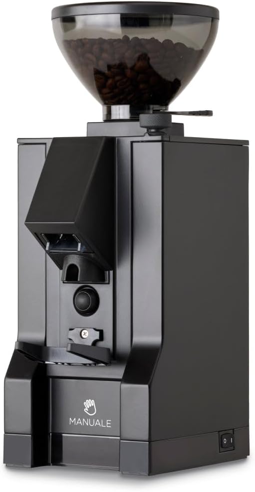 Diletta Mio Espresso Machine (White) and Eureka Mignon Notte Grinder Bundle