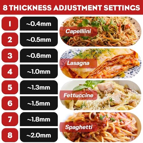 Pasta Maker Attachment for KitchenAid Stand Mixer, 3-in-1 Pasta Maker Includes Pasta Roller, Spaghetti Cutter & Fettuccine Cutter, Stainless Steel Pasta Attachment for KitchenAid Accessories by Cofun