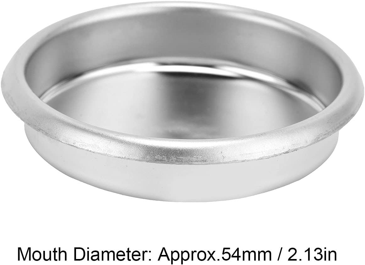 54mm Coffee Machine Backflush Insert filter, 1PCS Blind Filter Back Flush Disk, Stainless Steel Backflush Washing Disc Accessories Fit for Breville Sage8 Series 870 2.13in
