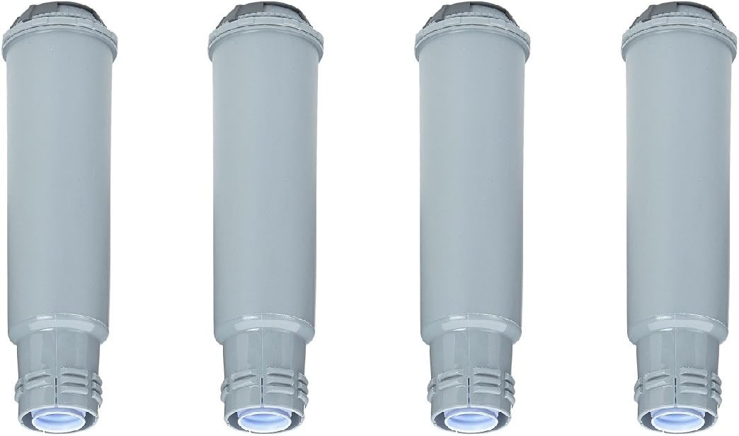 Nispira F088 Water Filter Cartridge Replacement For KRUPS Claris Coffee Maker Precise Tamp Espresso Machines Automatic Machines XP5220, XP5240, XP5280, XP5620, EA82, EA9000. 4 Packs