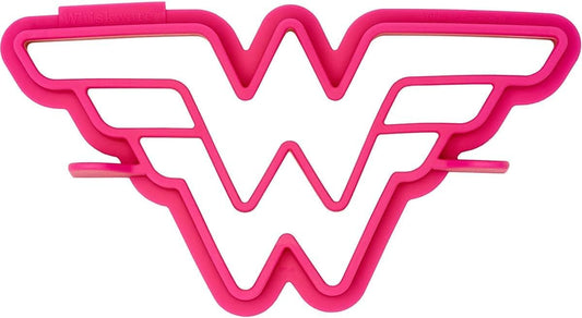 Whiskware Justice League Silicone Pancake Mold and Shaper, Breakfast Art, Dishwasher Safe, BPA and Phthalate Free Plastic, Wonder Woman