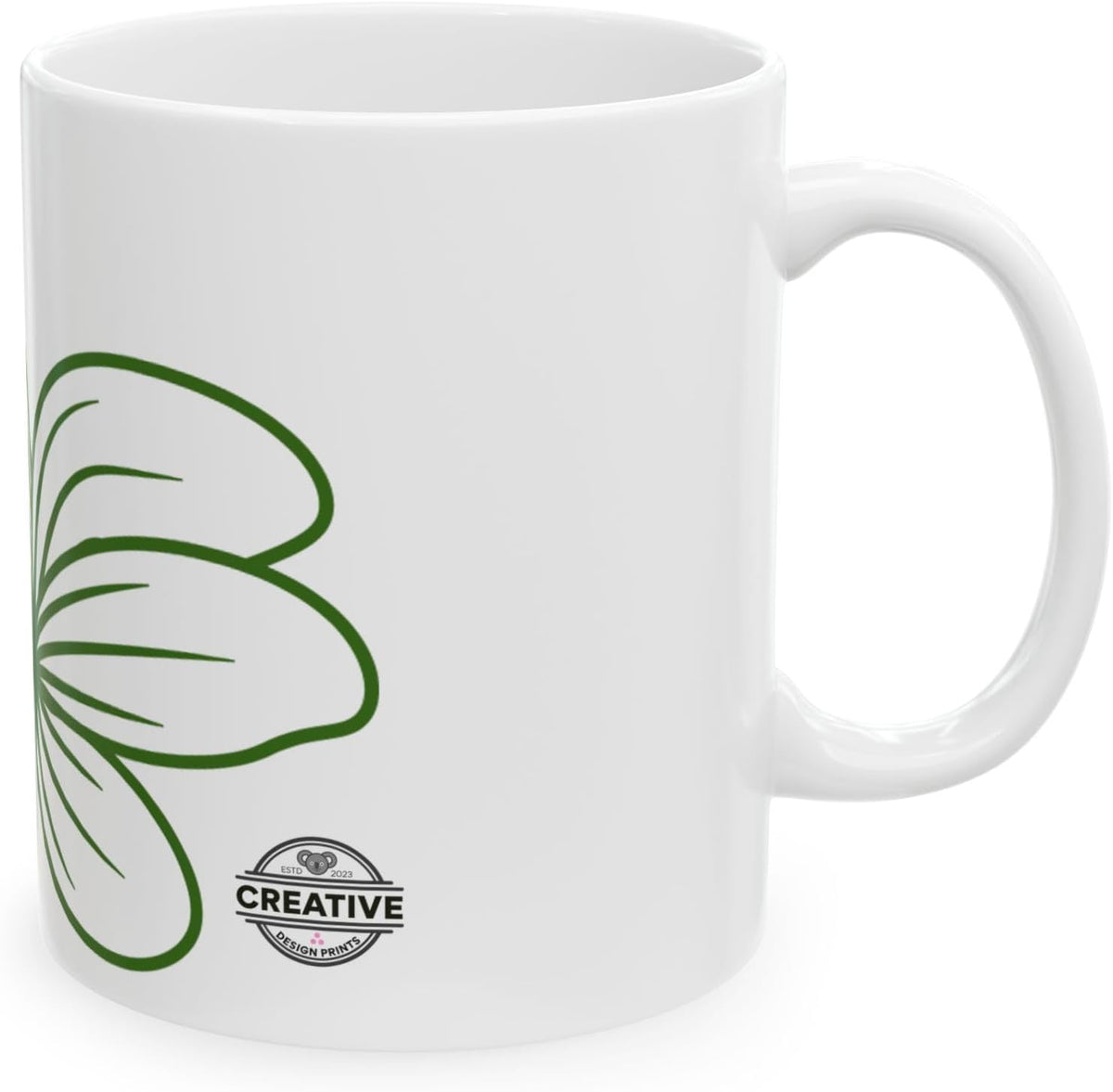 11 OZ Novelty Coffee Mugs - Christmas Gift (Floral Theme)