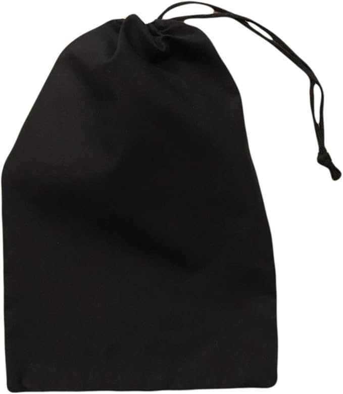 Reusable Produce Eco friendly 12x16 inches Cotton Single Drawstring Muslin Bags premium quality BLACK COLOR- 100 count pack