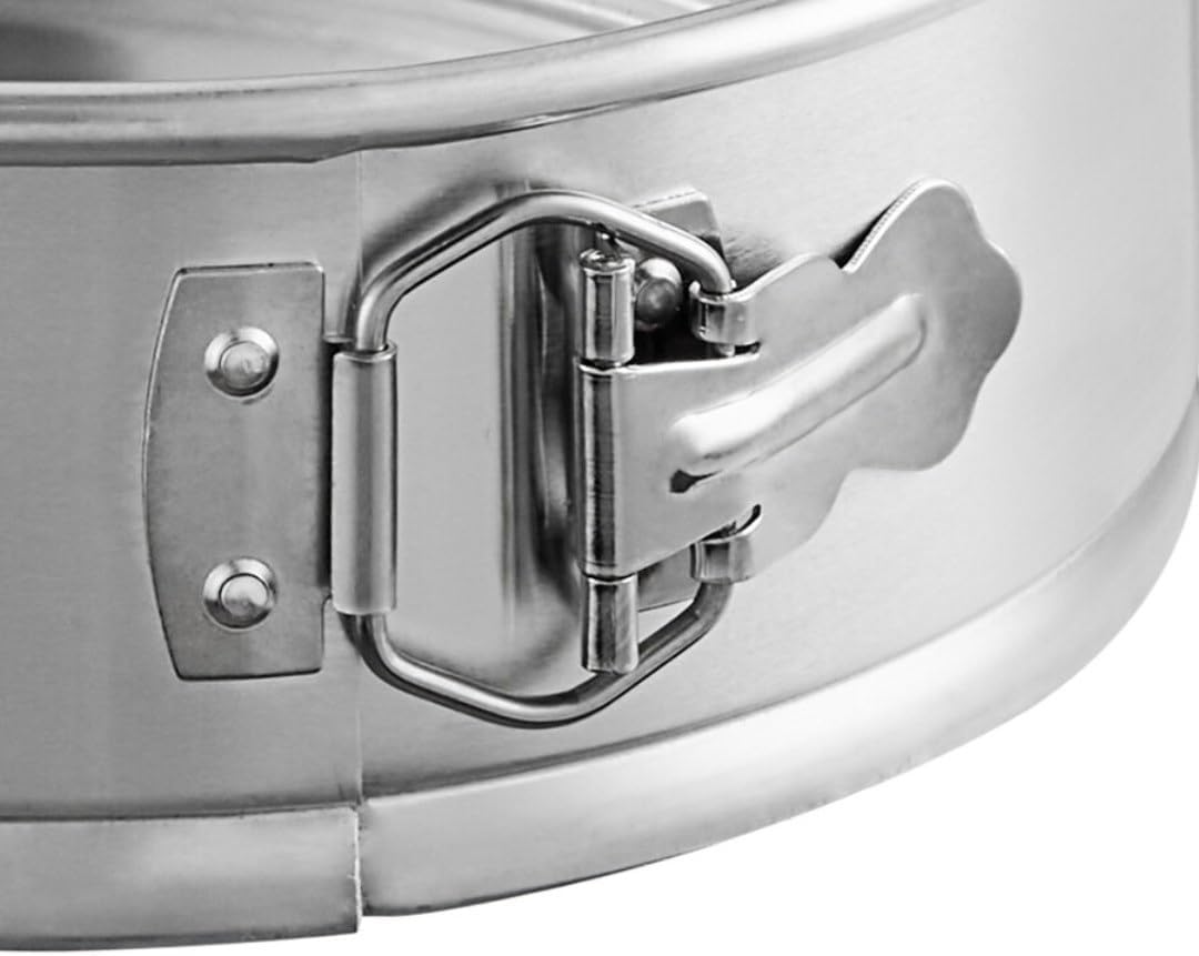 Soro Essentials- 11' x 3'' Deep Aluminum Round Spring Form Pan- Leak Proof Cheesecake Pan Spring Form Pans with Removable Bottom and Quick Release Latch for Baking Cheesecake Cakes