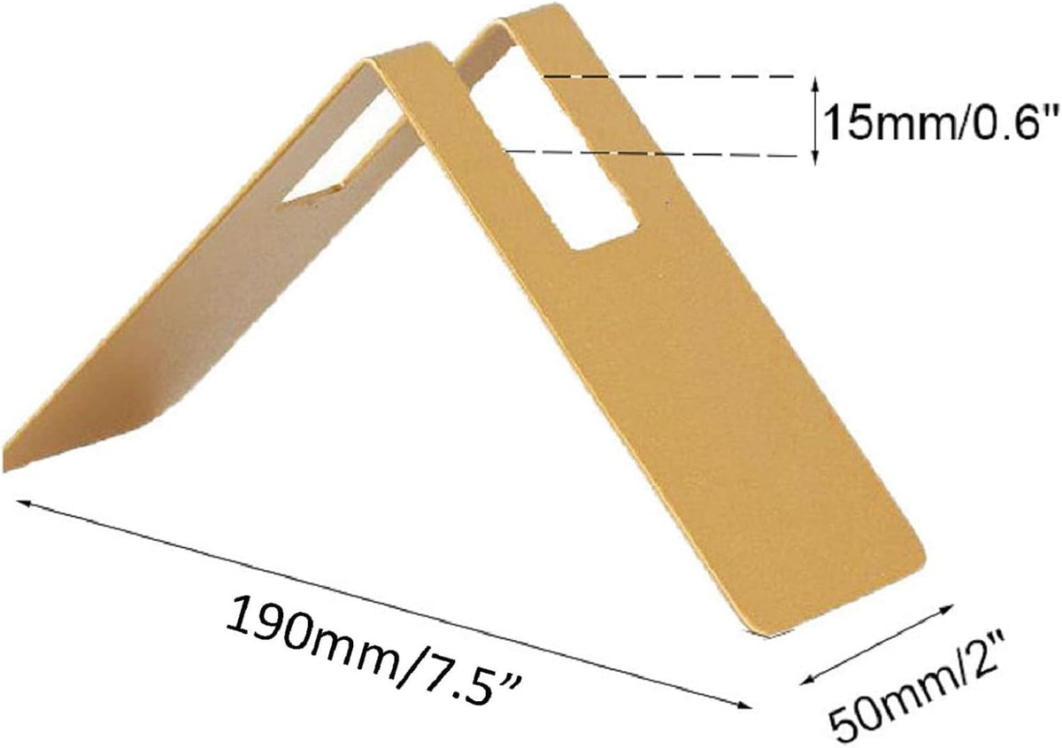 MIAO JIN Coffee Filter Paper Holder,Stainless Steel Coffee Paper Storage Container Dispenser Rack Coffee Filter Stand (Gold)