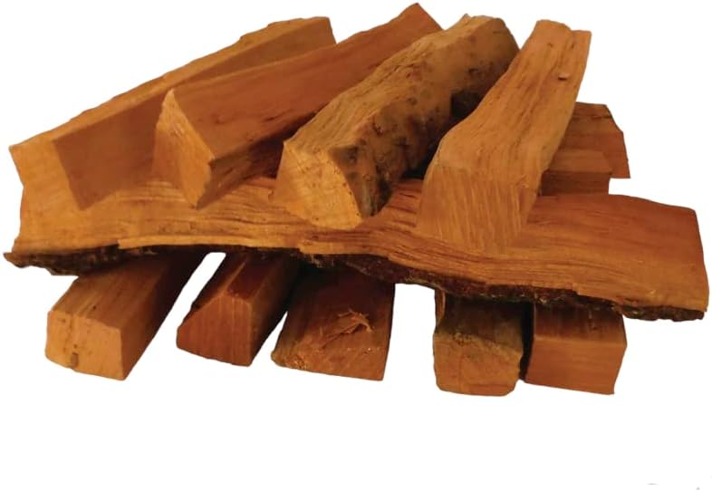 Pizza Oven Wood 12 Inch Naturally Cured White Oak Splits Cooking Wood for Free Standing Ovens 1650 Cubic Inches (Cherry)