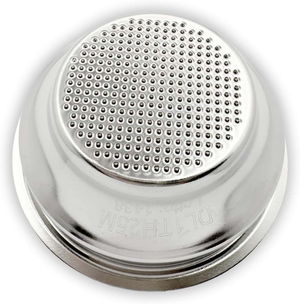 IMS Precision Filter Basket Compatible with Delonghi Espresso Machines. Single Espresso 8-13 grams.