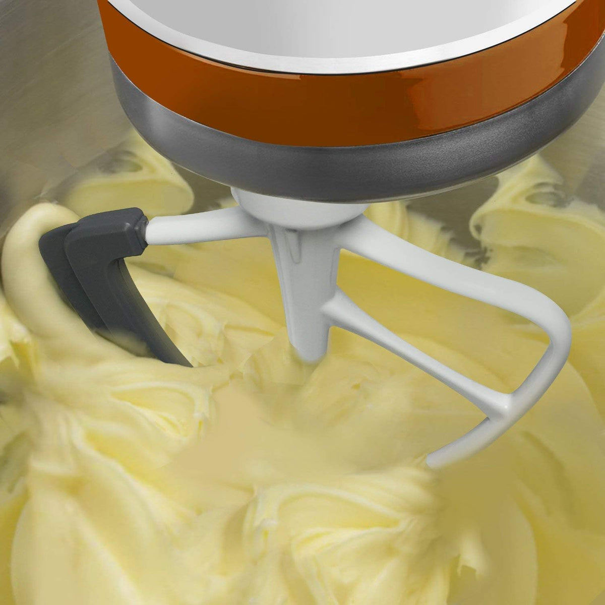 4.5-5 Quart Flex Edge Beater for Tilt-Head Stand Mixers White