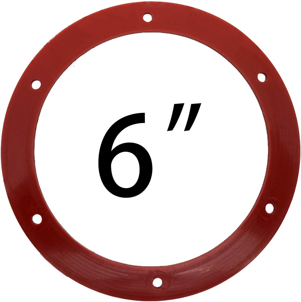 6 Inch Gasket Compatible with Quadrafire Heatilator 812-4710 PelPro Round Silicone Exhaust Fan Combustion Motor Gasket