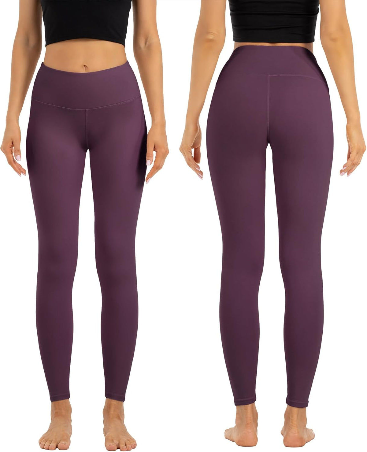 CHANAN High Waist Butt Lifting Leggings for Women Buttery Soft Breathable Yoga Pants with Hidden Pocket Tummy Control Gym