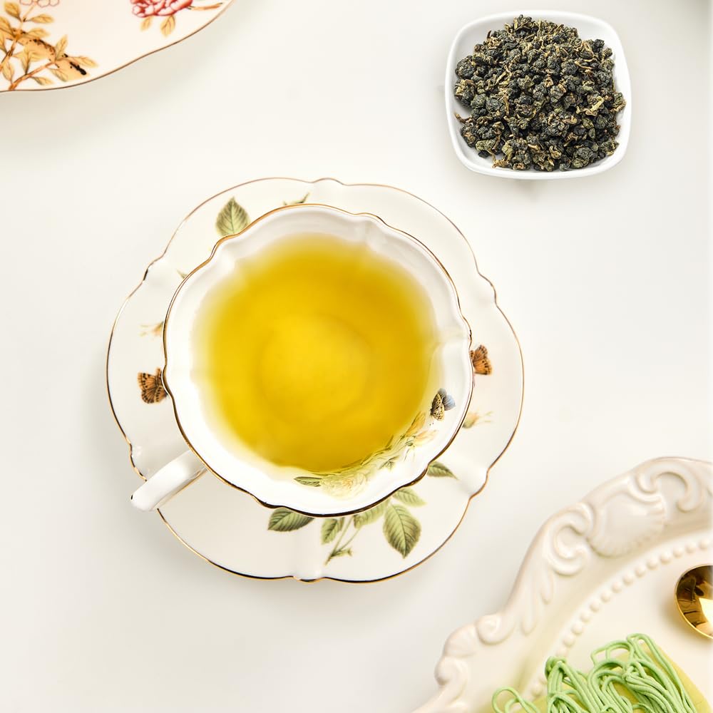 XIEJINJI Premium Oolong Tea, Loose Leaf 11 Ounce(312g), Gift a Teaspoon, High Mountain Tea, No Sugar & No Additives, Low-Caffeine