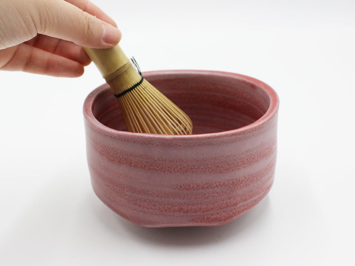 Japanese Traditional Handcrafted Matcha Chawan Tea Bowl Cup Ceremony Tableware Pottery (Guren)