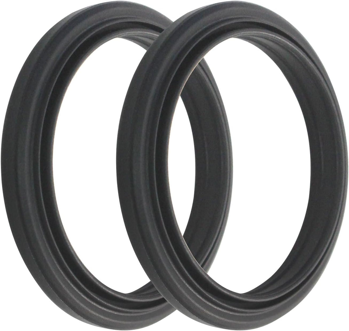 58mm Silicone Steam Ring 2 Pack for Delonghi Espresso Machine Steam Seal Ring Head Filter Silicone Gasket for D'Lh Espresso Machine Parts EC685 EC680 EC695 EC820 EC850 EC860 EC9335M EC9355M EC9665M